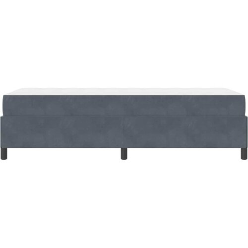  Krevetna konstrukcija Tamno siva 80 x 200 cm tkanina Slike