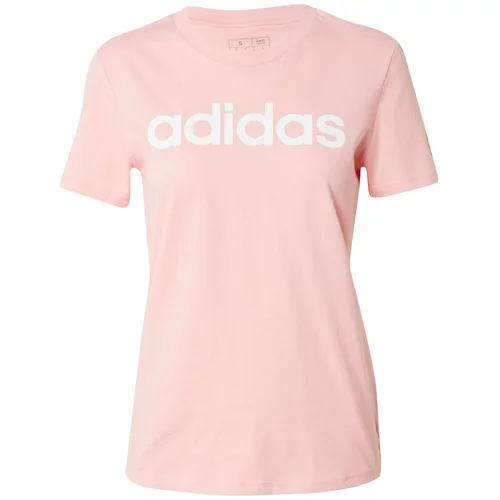 ADIDAS SPORTSWEAR Tehnička sportska majica 'Essentials' rosé / bijela