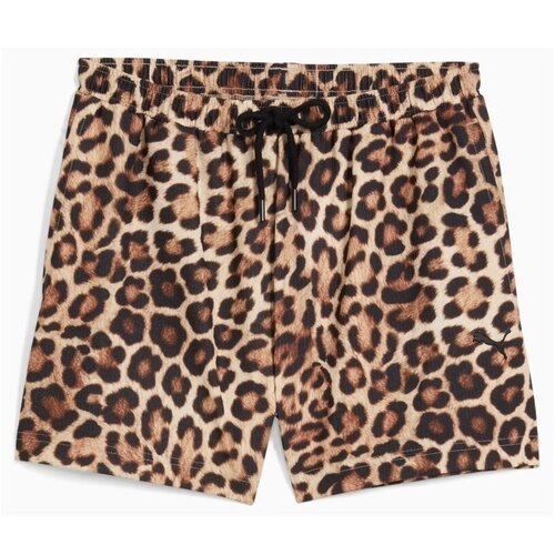 Puma Hlače LEO LUXE A-LINE AOP SHORTS Večbarvna Slike
