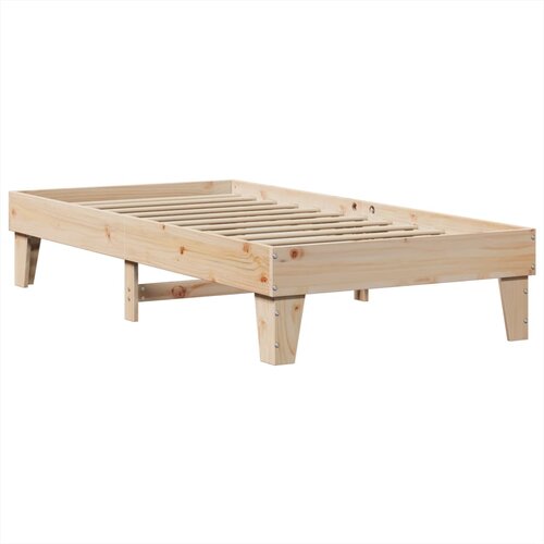  Okvir kreveta bez madraca 90 x 190 cm od masivne borovine Slike