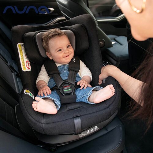 Nuna Avtosedež i-size 40-105 cm Todl Next 360 caviar Slike