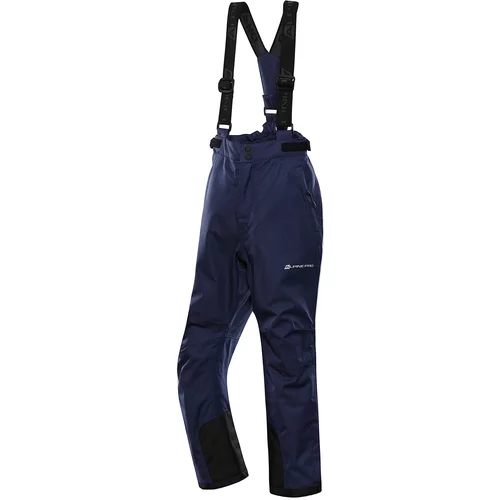 Alpine pro Dětské lyžařské kalhoty s membránou ptx LERMONO new navy