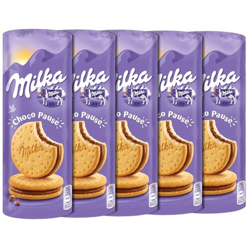 Milka choco creme keks, 260g, 5 komada Slike