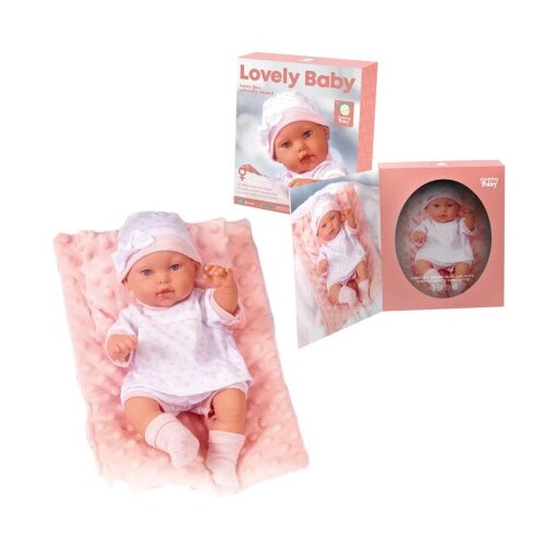  Lutka Lovely Baby 33cm sa jastukom roze ( 1042397 ) Cene