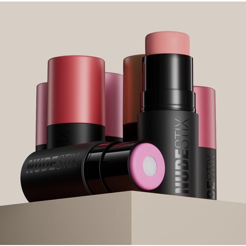 Nudestix Nudies Matte + Glow Core večnamensko ličilo za oči, ustnice in obraz odtenek Magenta Magic 6 g Slike