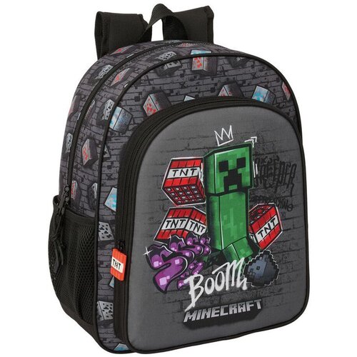 Minecraft Mochila Graffiti 38cm adaptable Slike
