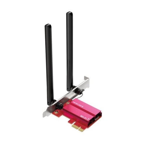 Mercusys MA37BE BE6500 WiFi 7 Bluetooth 5.4 Triple Band PCIe mrežna kartica Cene