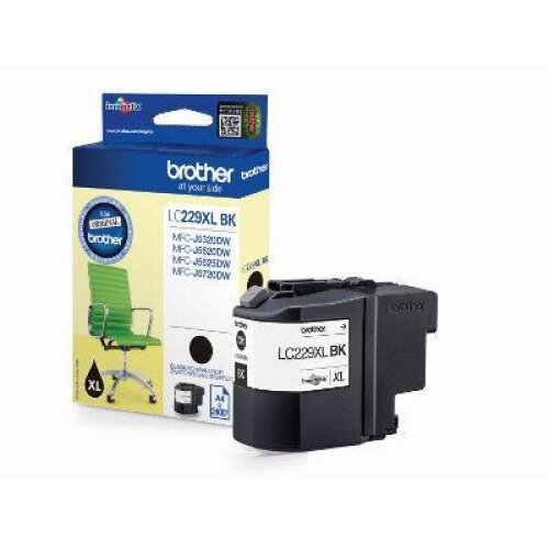 Brother Kartu&scaron;a LC229XLBK, črna, 2.400 strani MFC-J5320DW/5620DW/5720DW Cene