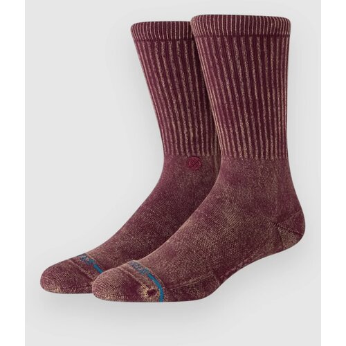 Stance Icon Dyed Crew Socks fig Cene