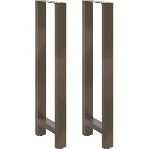  Noge za barski stol Prirodni čelik 2 kom 50 x (110-111) cm Čelik - Prirodna 50 x (110-111) cm 2 1 Cene