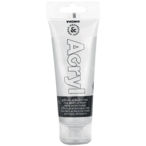 PRIMO Akrilna boja Acryl 910, 75 ml, Silver Slike