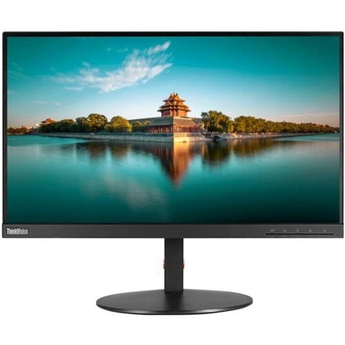Lenovo monitor 58,4 cm (23,0") T23i-20 1920x1080 ips 4ms vga hdmi displayport pivot 1/4xUSB3.2 NTSC75% (61F6MAT2EU ), (21163508) Cene