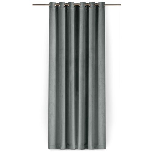 Filumi Siva žametna zavesa za delno zatemnitev 140x250 cm Velto &amp;ndash; Slike