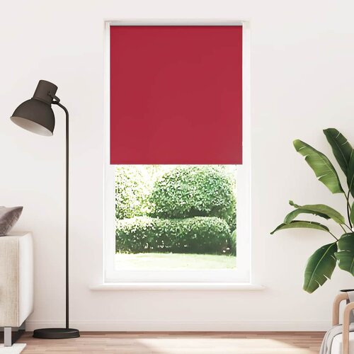 VidaXL Rolo zatemnjena rdeča 100x230cm tkanina &amp;scaron;irina 95,7cm poliester Slike