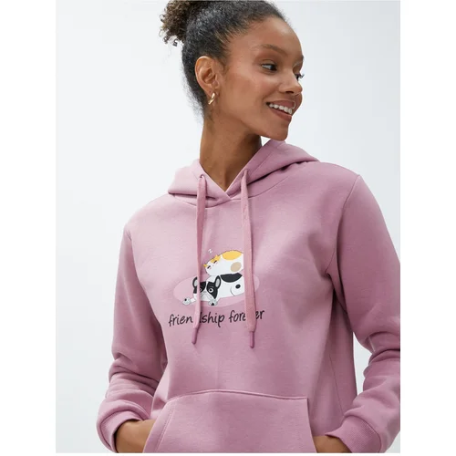 Long online hooded sweatshirt