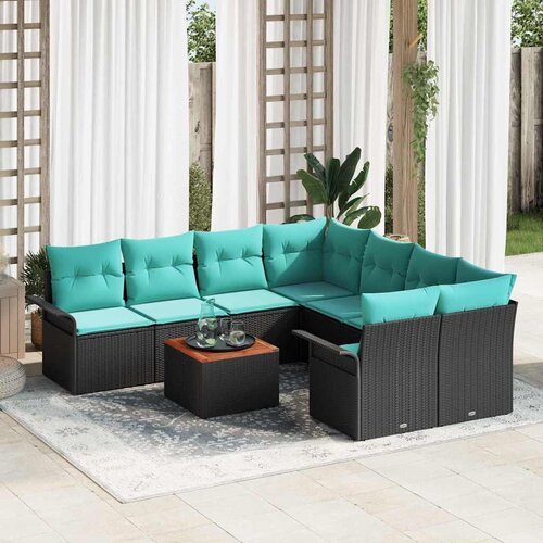  Sjedeća garnitura za vrt 9 kom. 8-Broj sjedala 242.5 x 234 x 69 cm Slike
