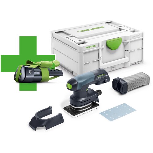 Festool Akku-Rutscher RTSC 400-Basic za ERGO finu obradu ukljucujuci 18 V 3 Ah bateriju, 577028 Slike