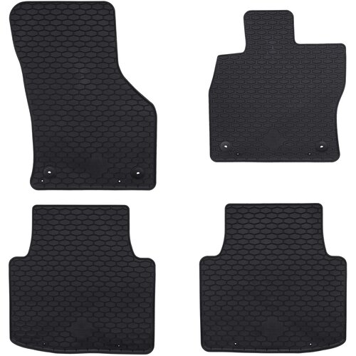  Auto tepih 4 pcs Crna Guma Cene