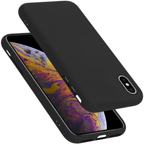  case, združljiv z apple v tekoči črni barvi - zaščitni pokrov iz fleksibilnega silikona tpu, (20586038) Cene