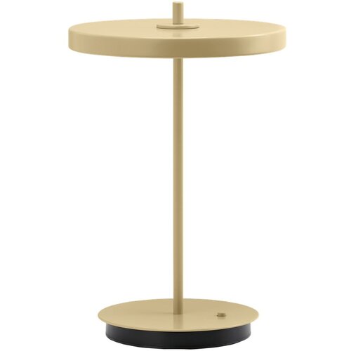 UMAGE Svetlo rumena kovinska LED namizna svetilka s kovinskim senčilom (vi&amp;scaron;ina 31 cm) Asteria Move &amp;ndash; Slike