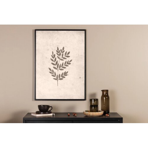 Venture Home poster Spring Leaf 21 × 30 cm, bež Cene
