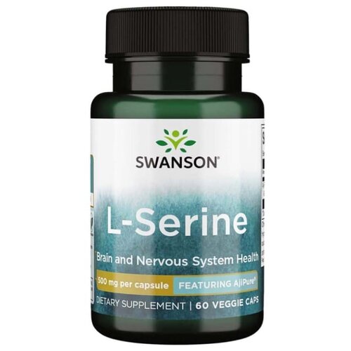 Swanson L-Serin 500 mg (60 kapsul) Cene