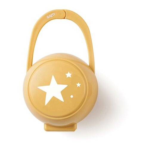 Saro Baby Pacifier Box Galaxy kutijica za dudu Mustard 1 kom Slike