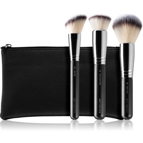 BrushArt Professional Full Face brush set with makeup pouch Set kistova s torbicom Black Cijene
