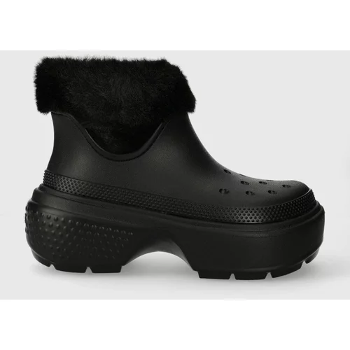 Crocs Čizme za snijeg Stomp Lined Boot boja: crna, 208718