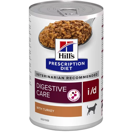 Hill’s Prescription Diet i/d Digestive Care s puranom - Varčno pakiranje: 24 x 360 g