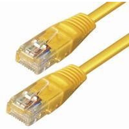 NaviaTec Cat5e UTP Patch Cable 15m yellow Cene