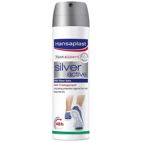 Hansaplast silver active sprej za stopala 150 ml Slike