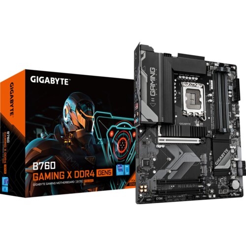 Gigabyte MB B760 Gaming X DDR4 GEN5, LGA1700, 4xDDR4, 3xM.2 DP, HDMI, USB-C, 12x USB, ATX Cijene