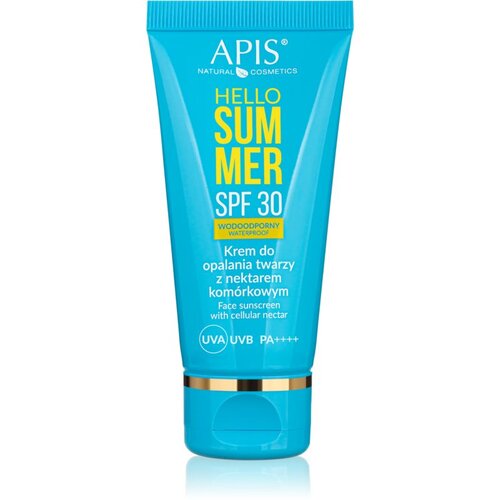 Apis Natural Cosmetics Hello Summer krema za sončenje za obraz SPF 30 50 ml Slike