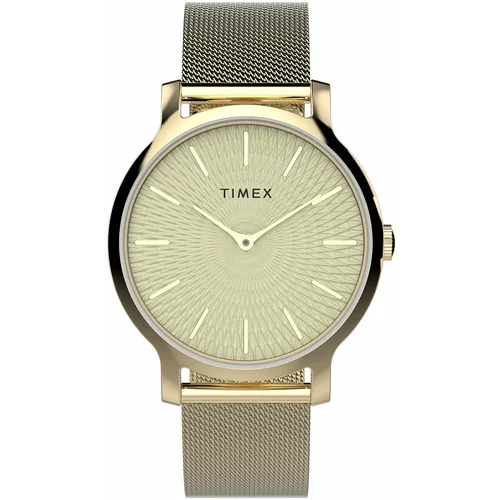 Timex Ročna ura Transcend TW2V92800 Gold/Gold