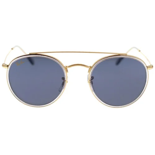 Ray-ban Occhiali da Sole Round Double Bridge RB3647N 9210R5 Gold