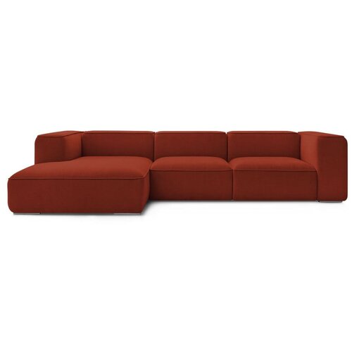 Bobochic Paris Ciglasta kutna garnitura od boucl&amp;eacute; tkanine (s lijevim kutom) Zephyr &amp;ndash; Slike