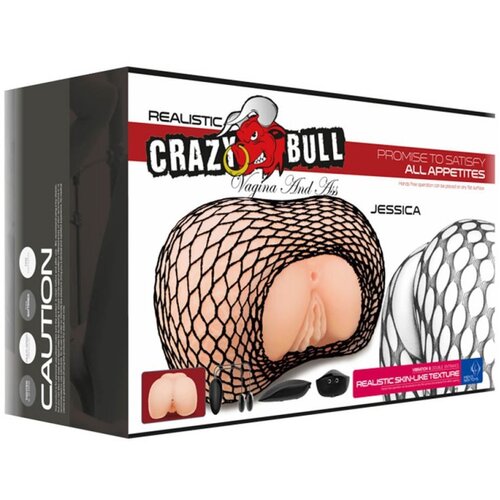 Crazy Bull 2024 Vibracijska RealistiČna Vagina Crazy Bull Jessica Slike