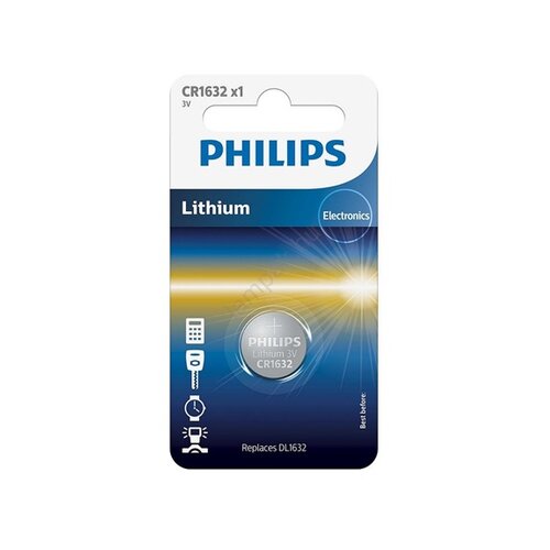 Philips Dugmasta Baterija CR1632 3.0V Slike