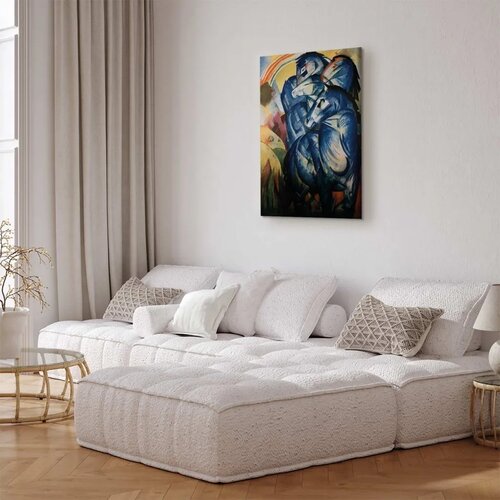  Slika - Franz Marc – The tower of blue horses 40x60 Akustična Cene