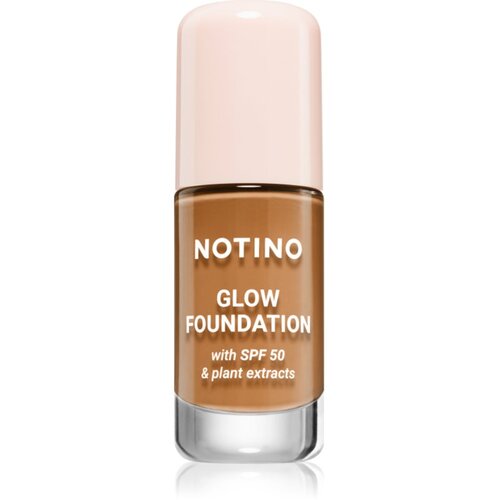 Notino Foundation Glow foundation with SPF 50 & plant extracts posvetlitvena podlaga SPF 50 01 Medium Deep Warm 30 ml Cene