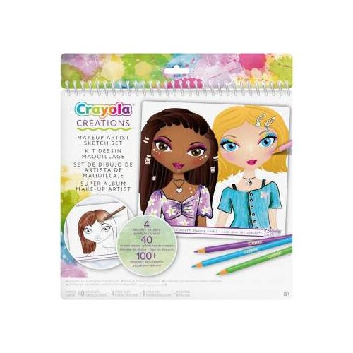 Crayola BLOK SA STIKERIMA I SABLONOM MAKE UP Cijene