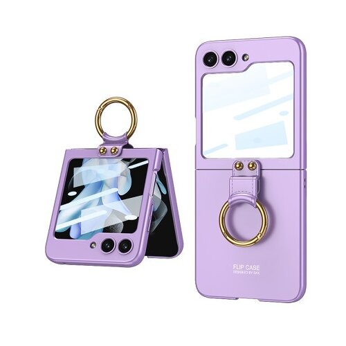  Futrola smooth ring za samsung f741b galaxy z flip 6 5g ljubicasta (gkk case) ( F116707 ) Slike