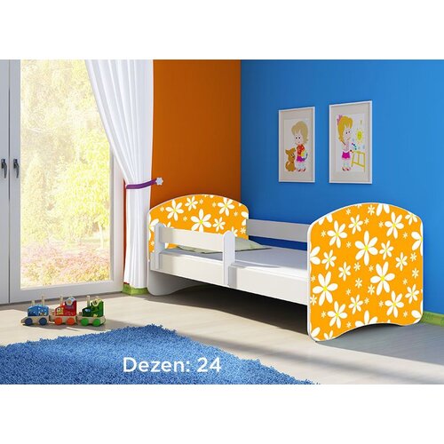 ACMA dečiji krevet ii 140x70 + dušek 6 cm WHITE24 Slike