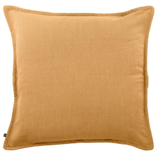 Kave Home Ukrasna jastučnica od mje&amp;scaron;avine lana 45x45 cm Blok &amp;ndash; Slike