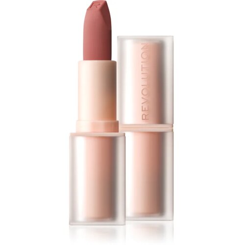 Makeup Revolution Lip Allure Soft Satin Lipstick kremasta &amp;scaron;minka s satenastim zaključkom odtenek Siren 3.2 g Slike