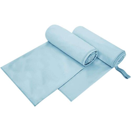 vidaXL Športne brisače 2 pcs Modra 200 x 100 cm Poliester in poliamid Cene
