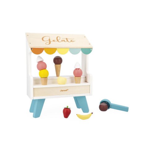 Janod otro&amp;scaron;ki igralni set ice cream stand Slike