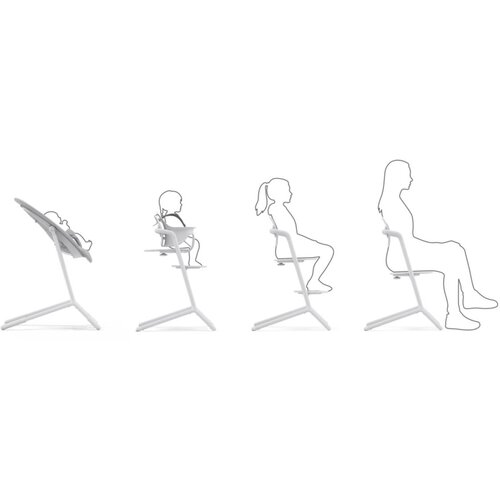 Cybex Gold&amp;reg; cybex&amp;reg; dječja stolica lemo&amp;trade; set 4u1 all white Slike