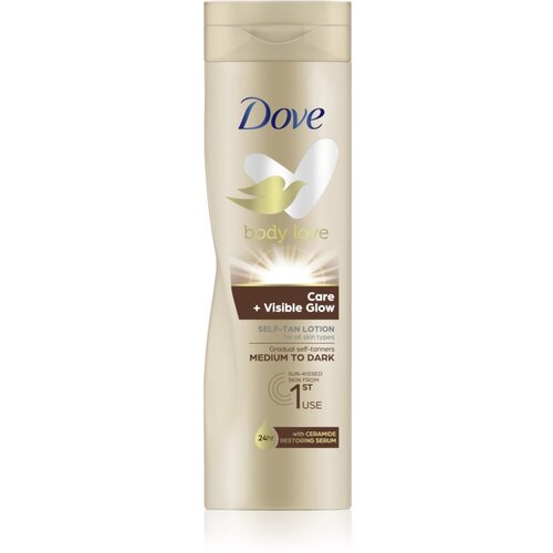 Dove Body Love mlijeko za samotamnjenje za tijelo nijansa Medium To Dark 250 ml Cijene